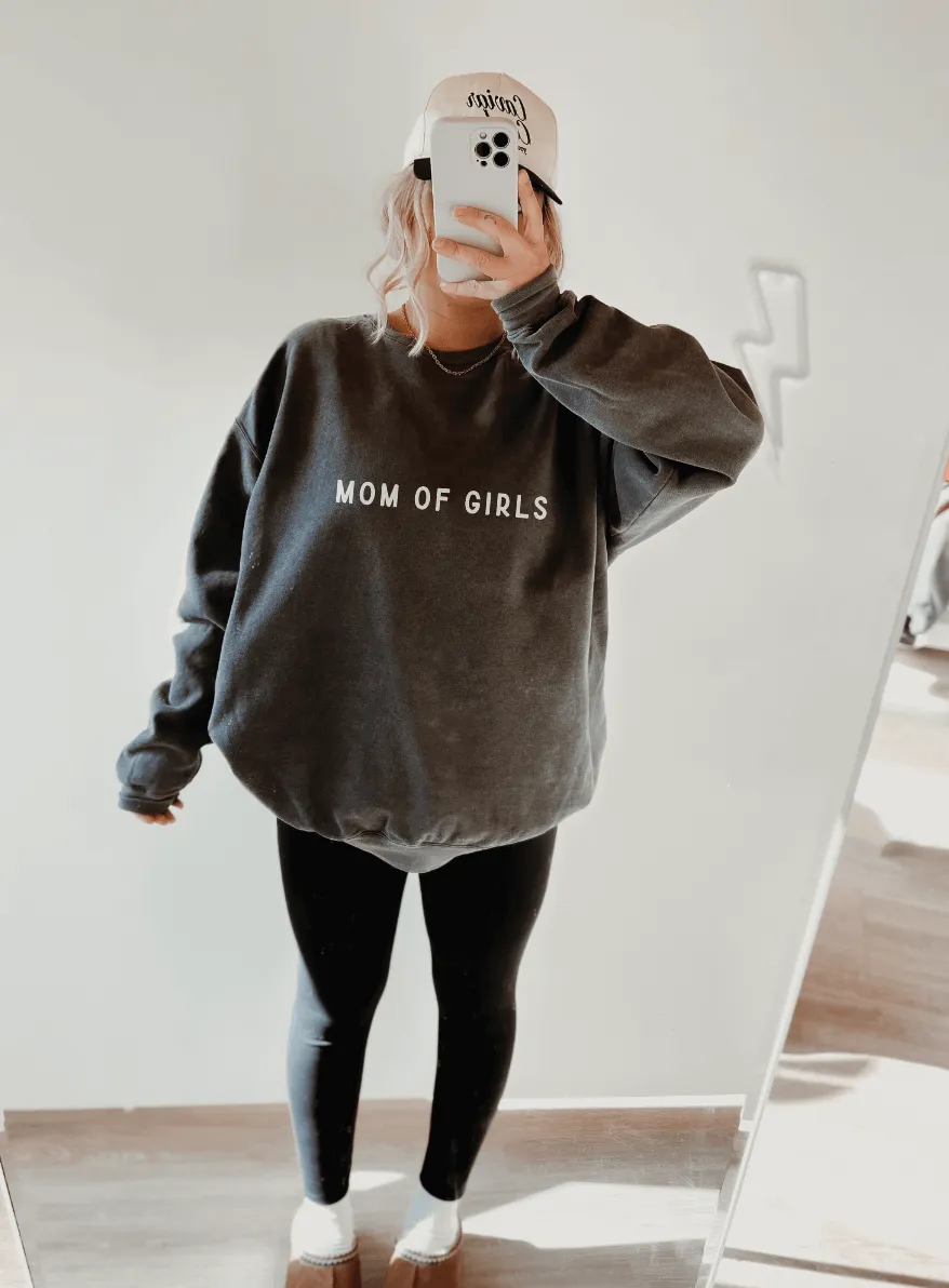 Mom Of Boys   Mom of Girls Sweatshirt