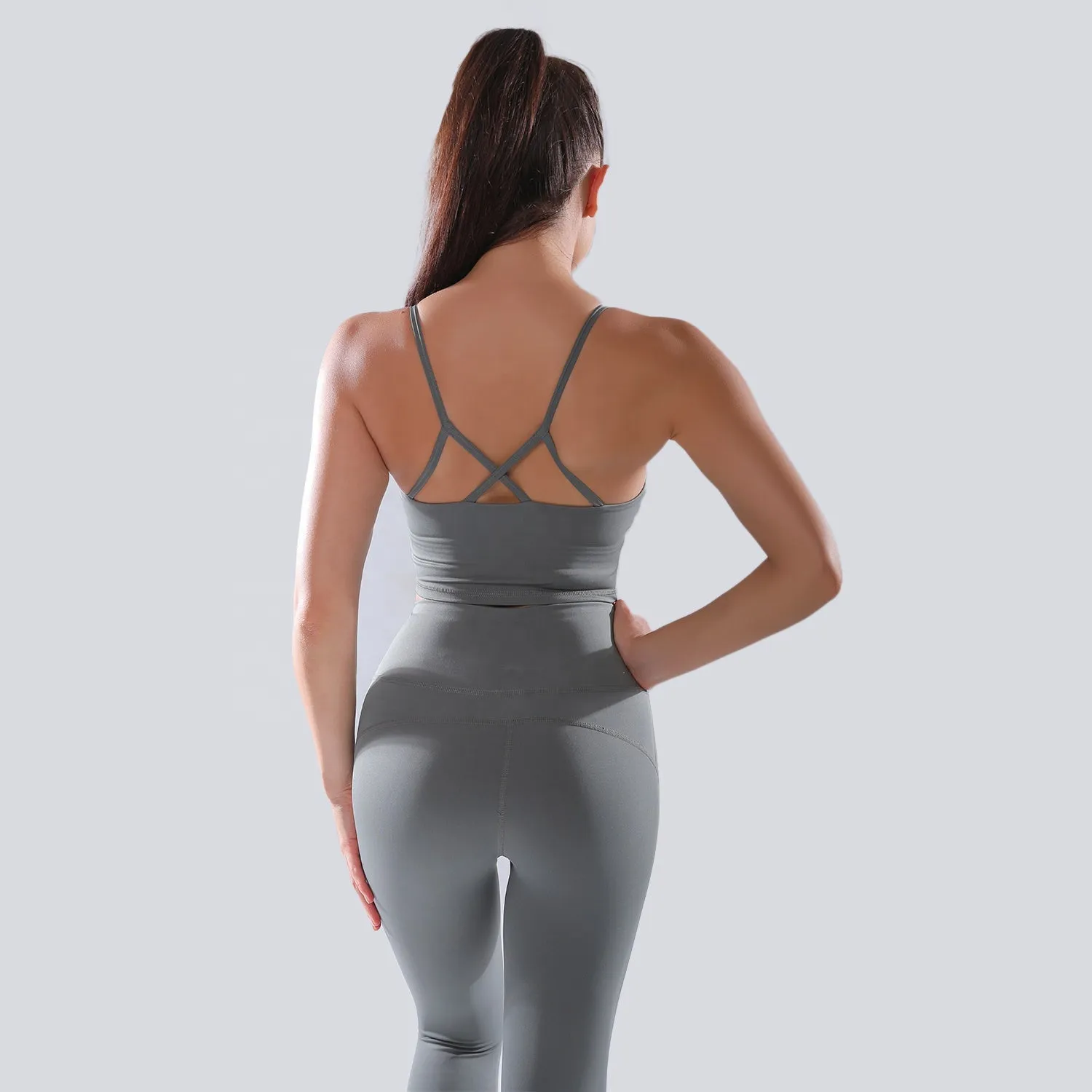 MOON GREY LEGGINGS - Neutral Collection