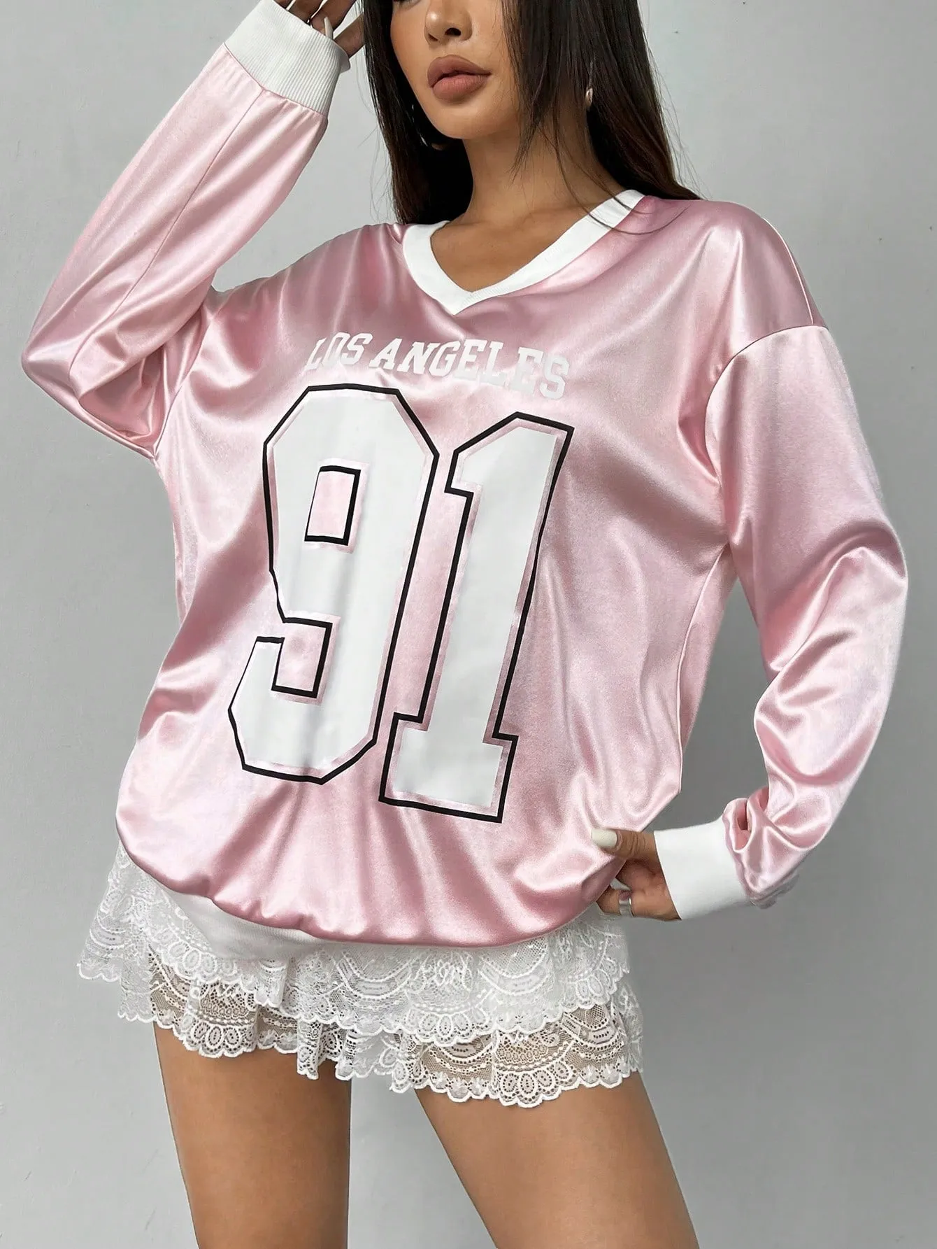 MOOSTA Ladies' Printed Casual Daily Long Sleeve Sweatshirt,Long Sleeve Tops
