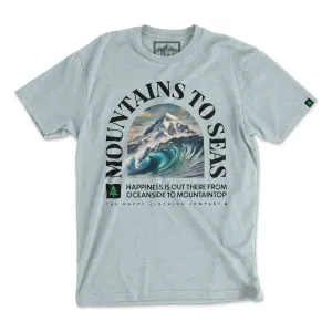 Mountains To Seas 'Explorer Tee' | Lightweight Blend |