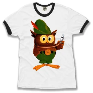Multicolor Woodsy Owl Men's Ringer Tee