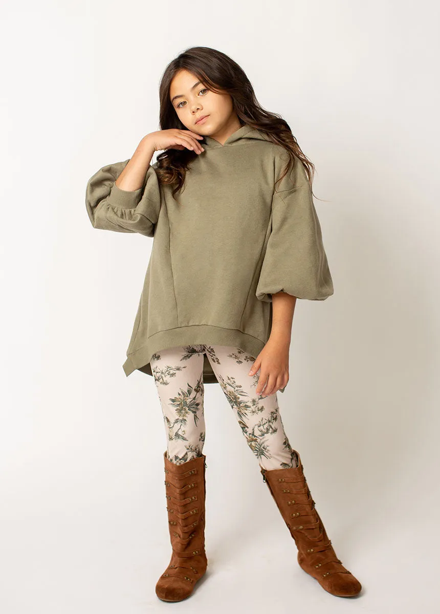 Myla Leggings in Neutral Floral
