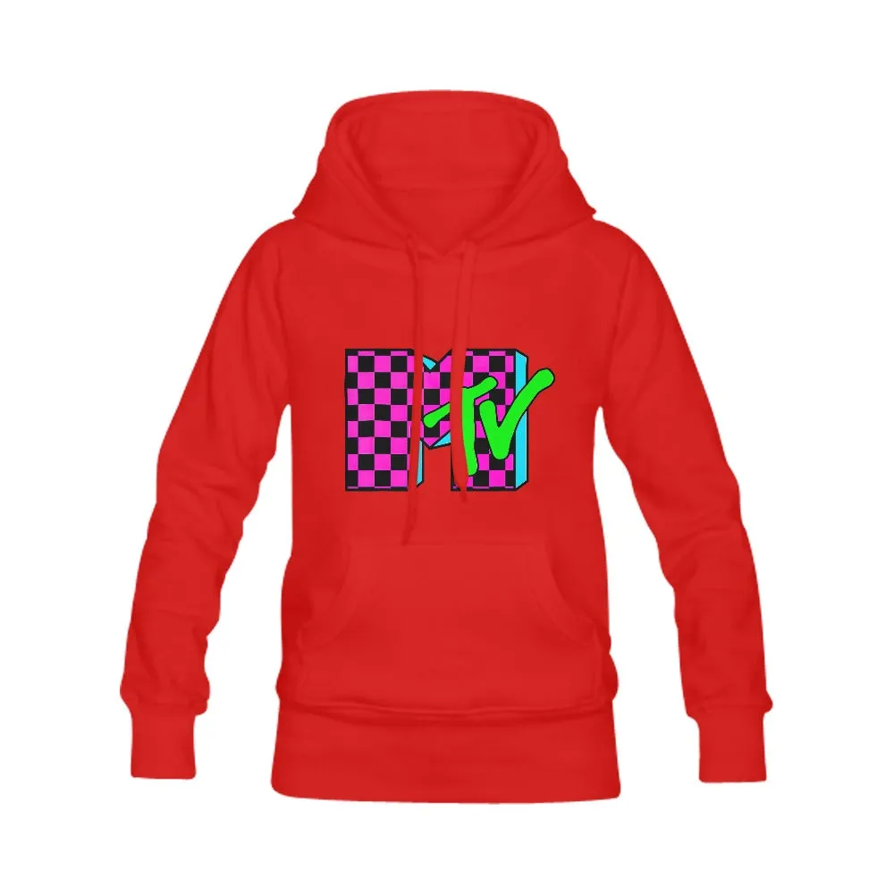 Neon MTV Logo Women's Classic Hoodies Multi-color