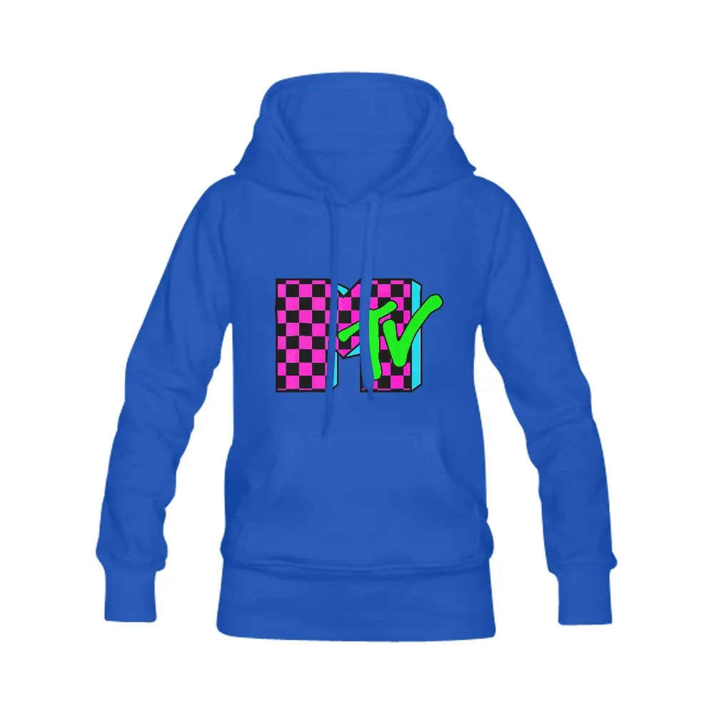 Neon MTV Logo Women's Classic Hoodies Multi-color