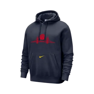 Nike NBA Golden State Warriors Club City Edition Fleece Pullover Hoodie