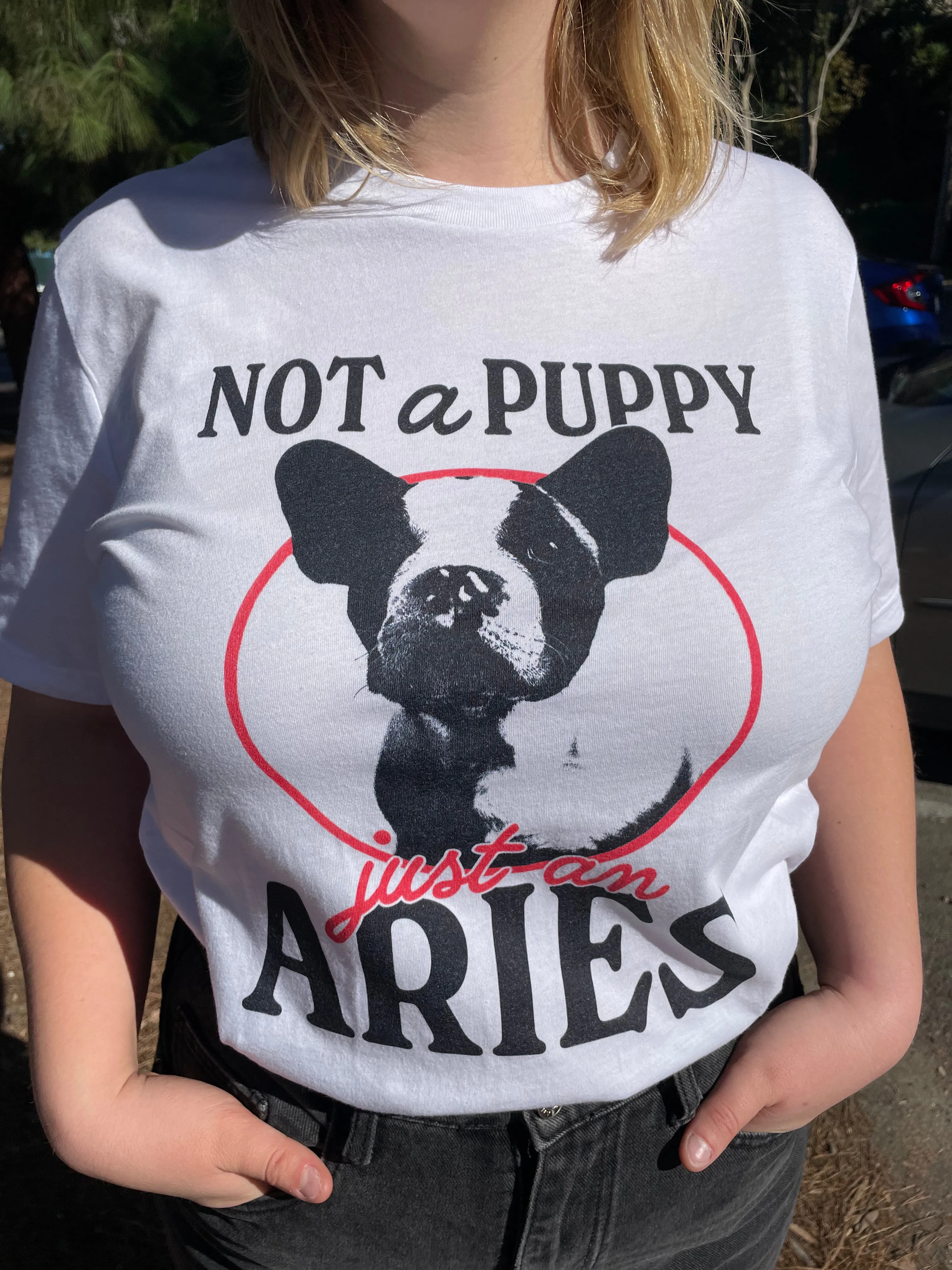 Not A Puppy, Just An Aries T-Shirt