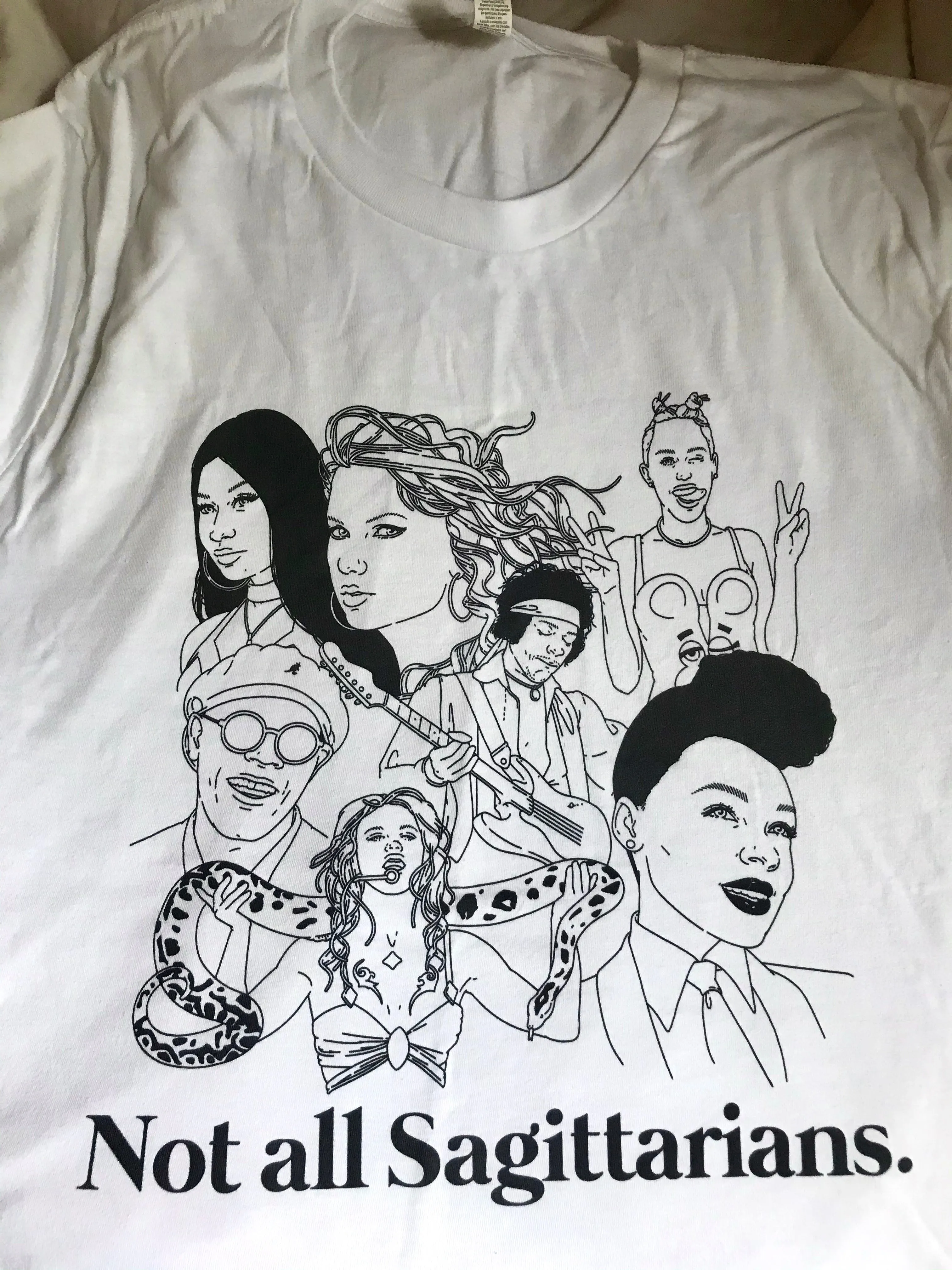 Not All Sagittarians Icons T-Shirt