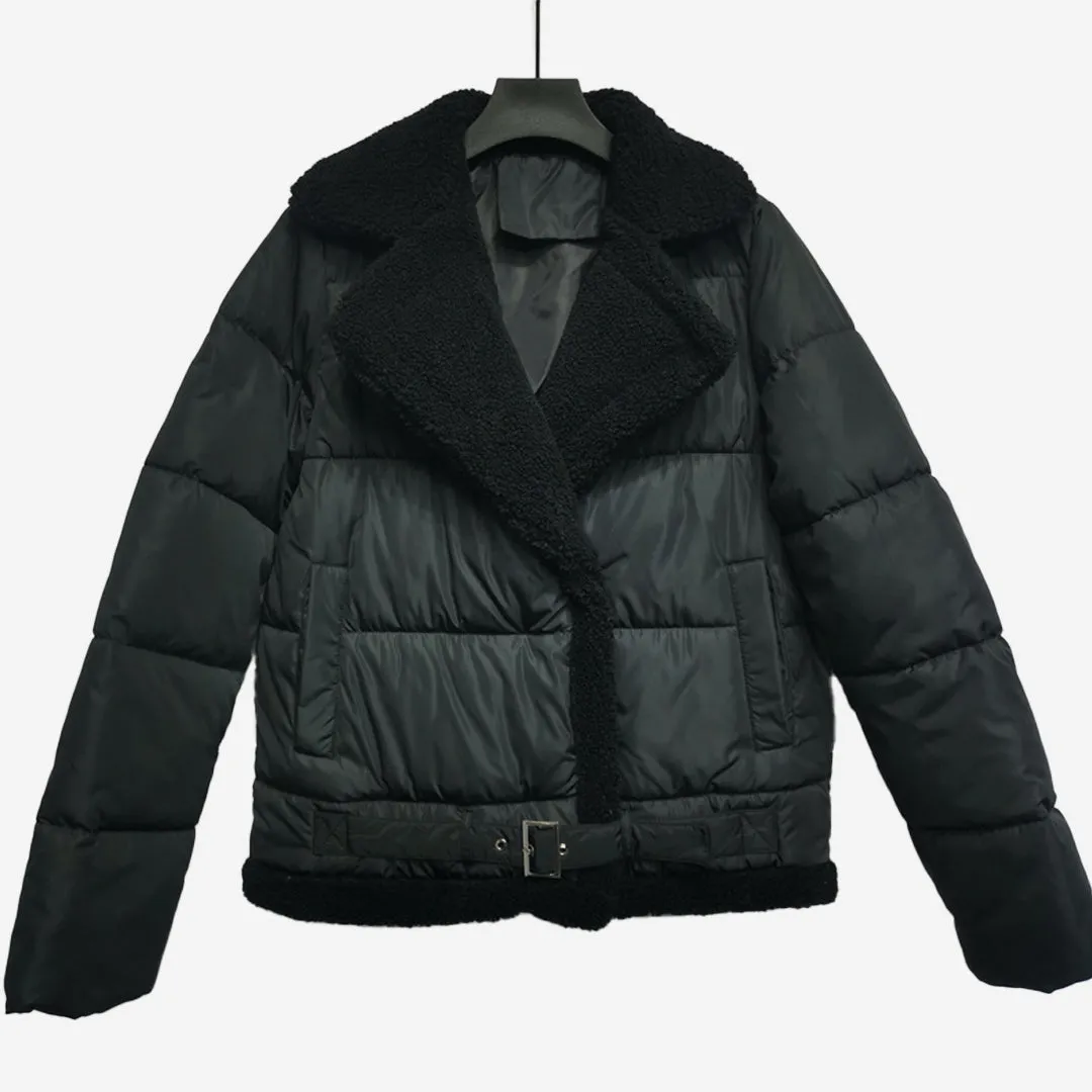 Octavia - Borg Collar Padded Jacket