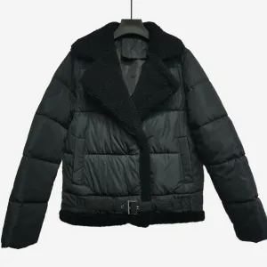 Octavia - Borg Collar Padded Jacket