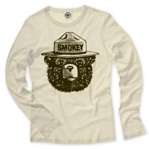 Official Smokey Bear Kid's Long Sleeve Tee