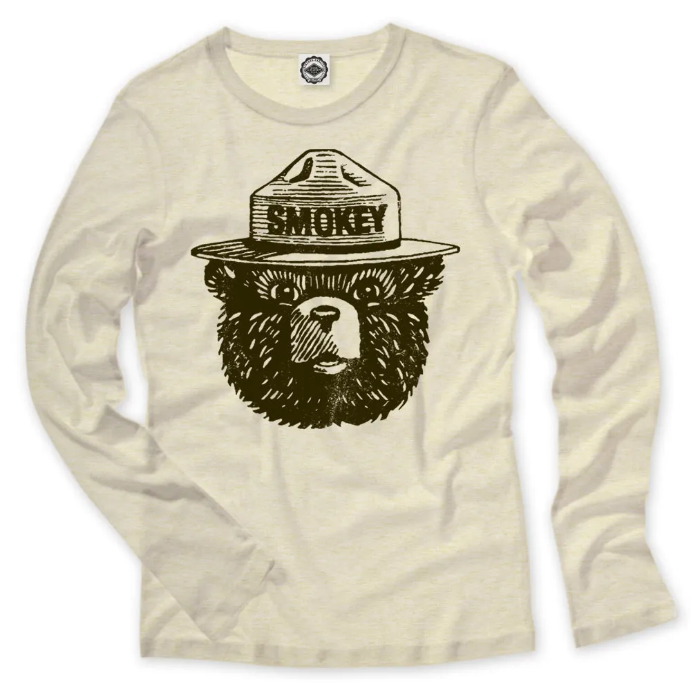 Official Smokey Bear Kid's Long Sleeve Tee