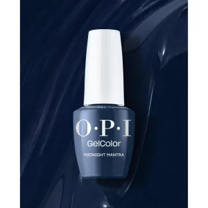 OPI GelColor Gel Nail Polish - Midnight Mantra (Creme) with OPI Intelli-Gel Technology™ / 0.5 oz.