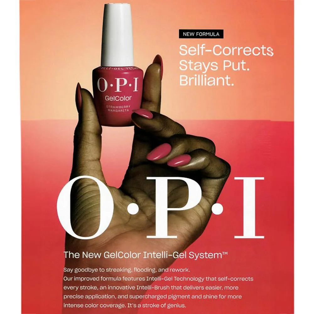 OPI GelColor Gel Nail Polish - Midnight Mantra (Creme) with OPI Intelli-Gel Technology™ / 0.5 oz.