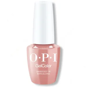 OPI - GelColor Intelli-Gel - Barefoot in Barcelona 0.5 oz - #GC E41