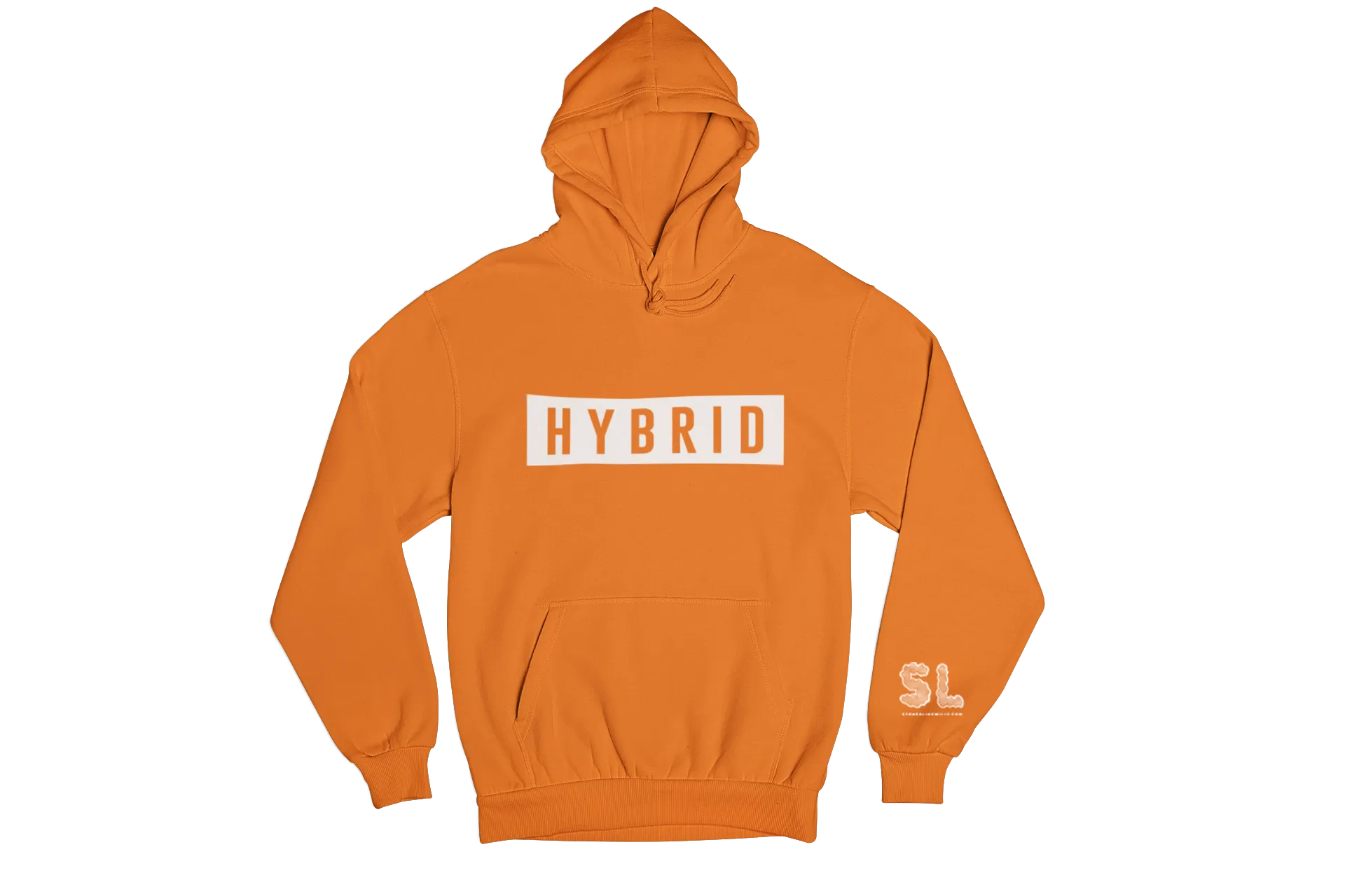 ORANGE HYBRID HOODIE