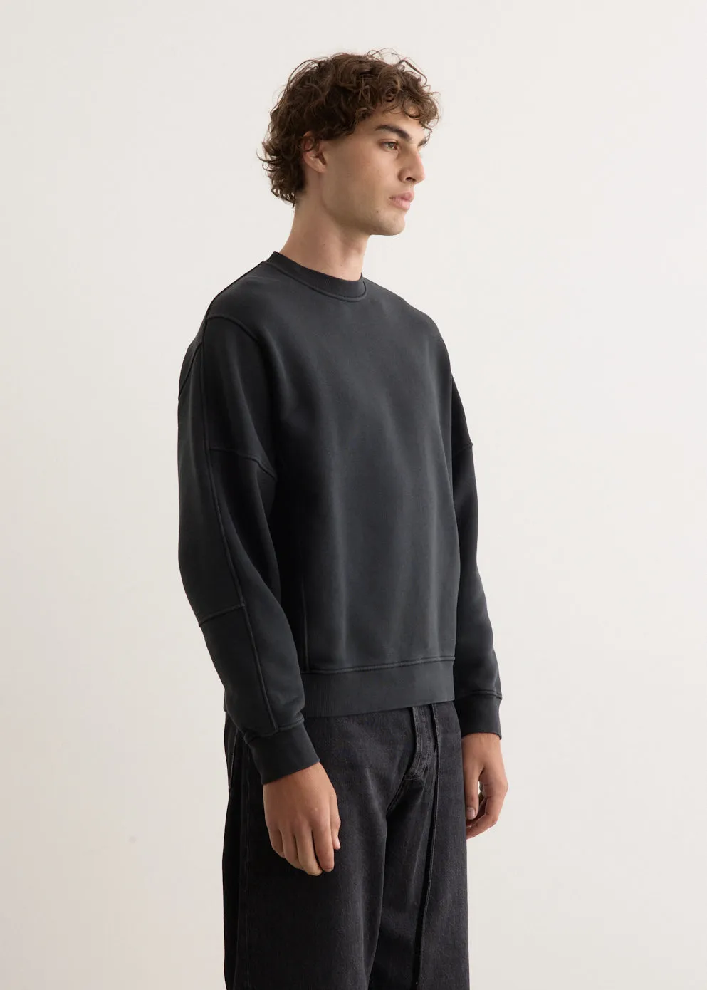 Organic Cotton Oversized Crewneck Sweat