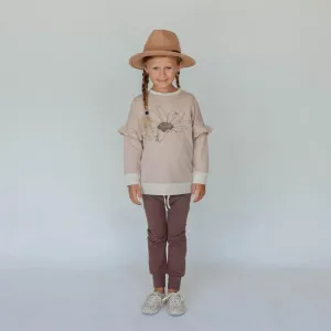 Organic Plum Leggings