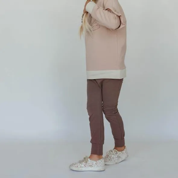 Organic Plum Leggings