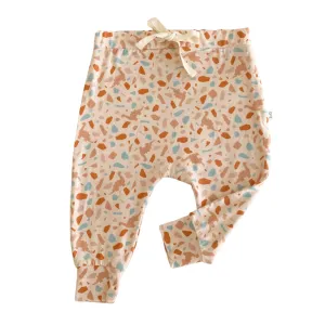 Organic Relaxed Fit Leggings - Dino Terrazzo