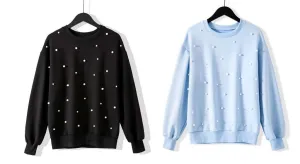 Pack of Two Pearl Sweatshirt for womens 108