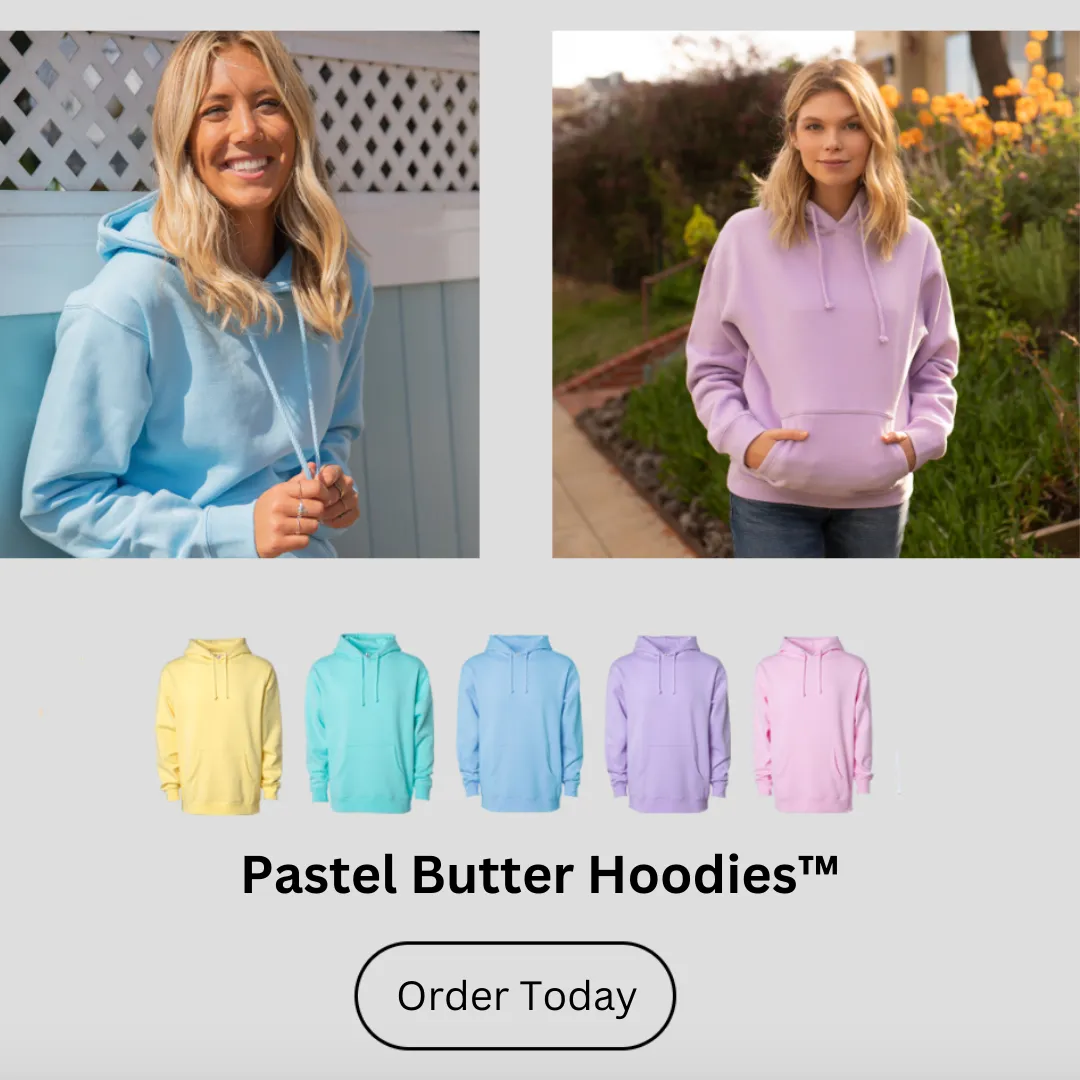 Pastel Butter Hoodies™ (2 for $49)