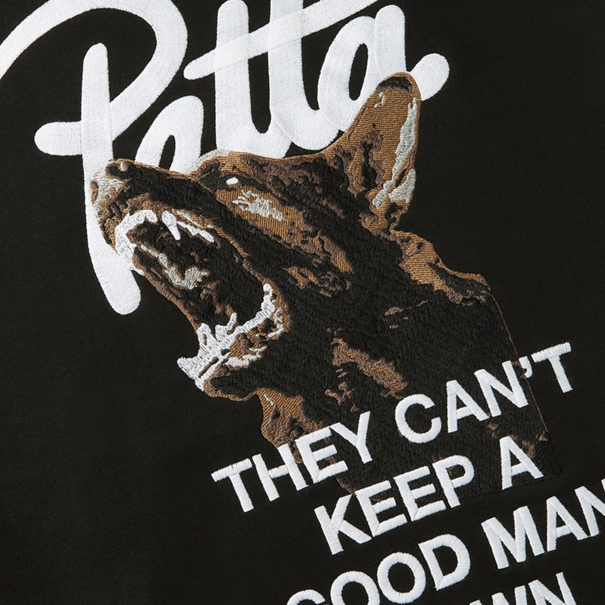 Patta Mens Bark Boxy Hoodie
