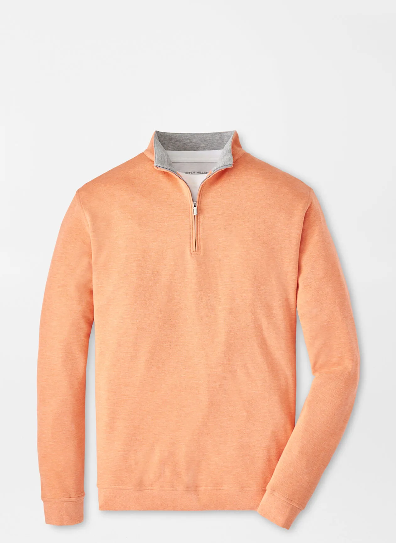 Peter Millar Mens Classic Fit Crown Comfort Pullover - CORAL HAZE