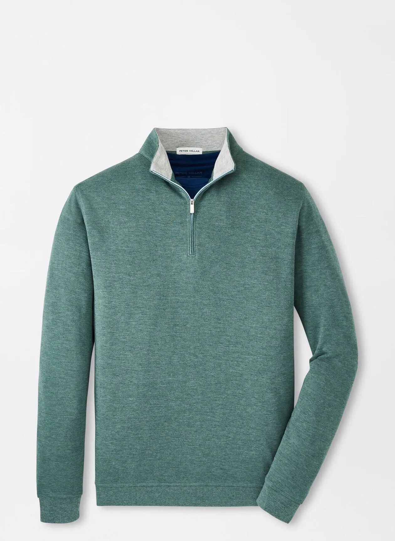 Peter Millar Mens Classic Fit Crown Comfort Pullover - SHERWOOD