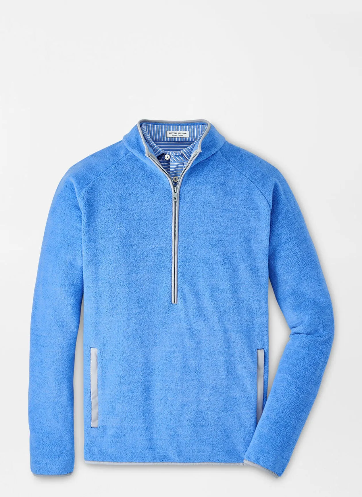 Peter Millar Mens Classic Fit Fade Half Zip - LIBERTY BLUE