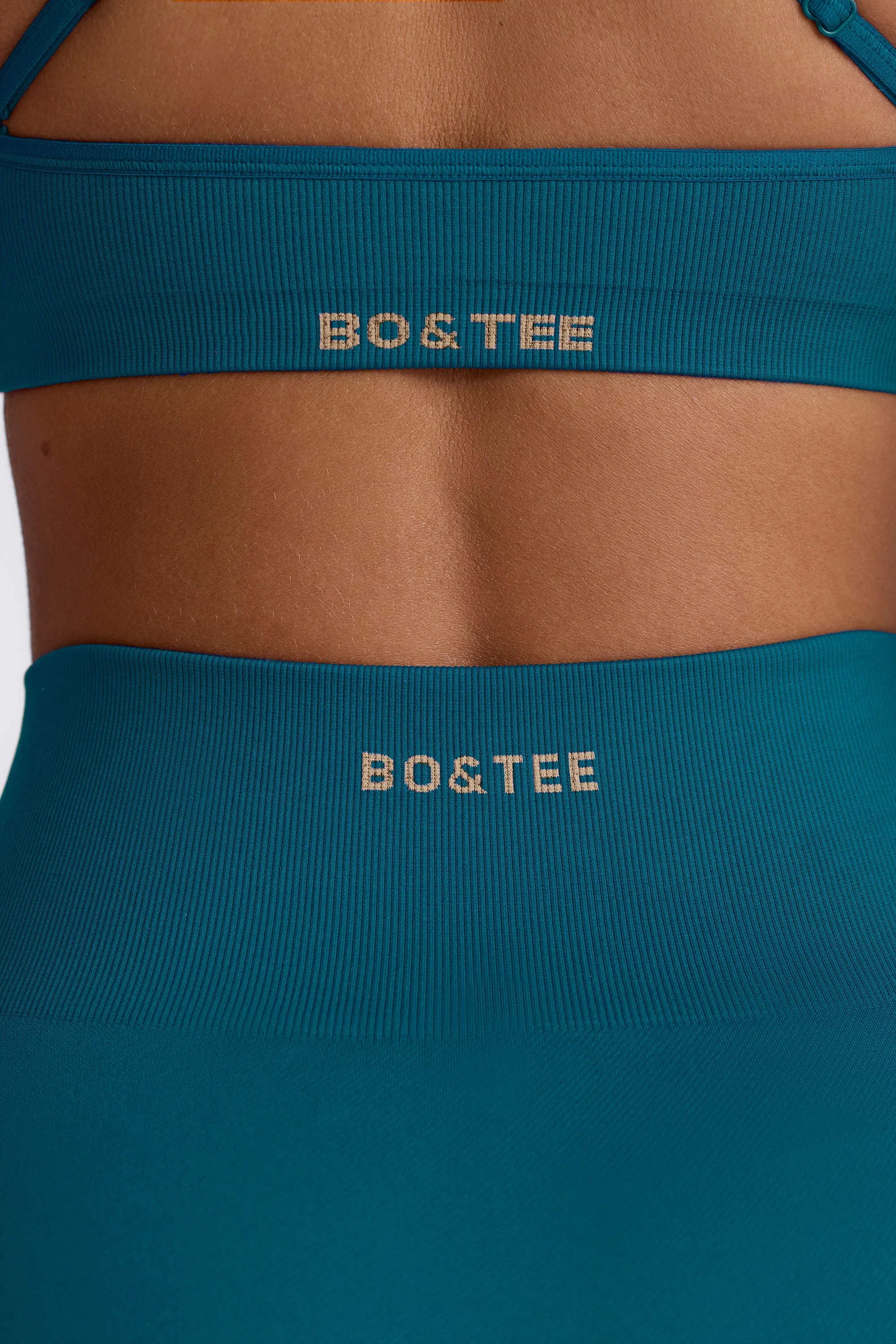 Petite Super Sculpt Seamless High-Waist Leggings in Teal