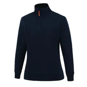Pilbara Womens Zipper Closed Front Fleece Pullover