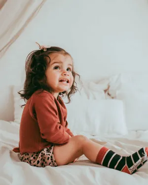 Pink Leopard Print Velour Bloomers