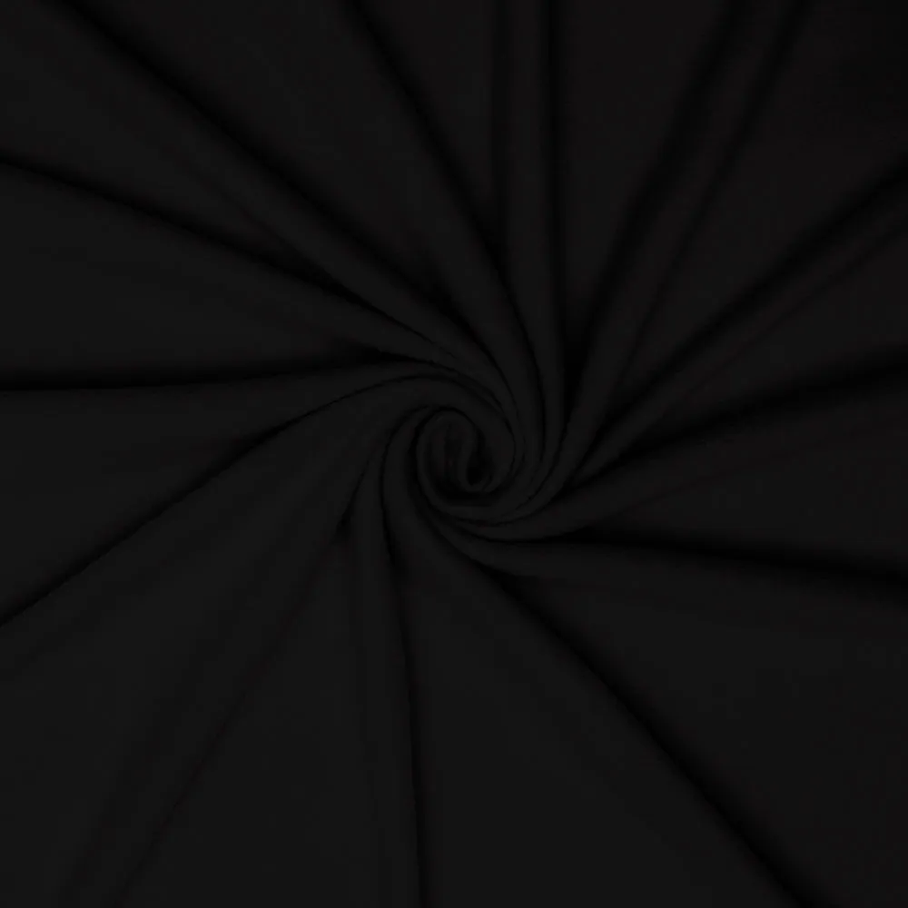 Plain Polar Fleece Black #31 150cm