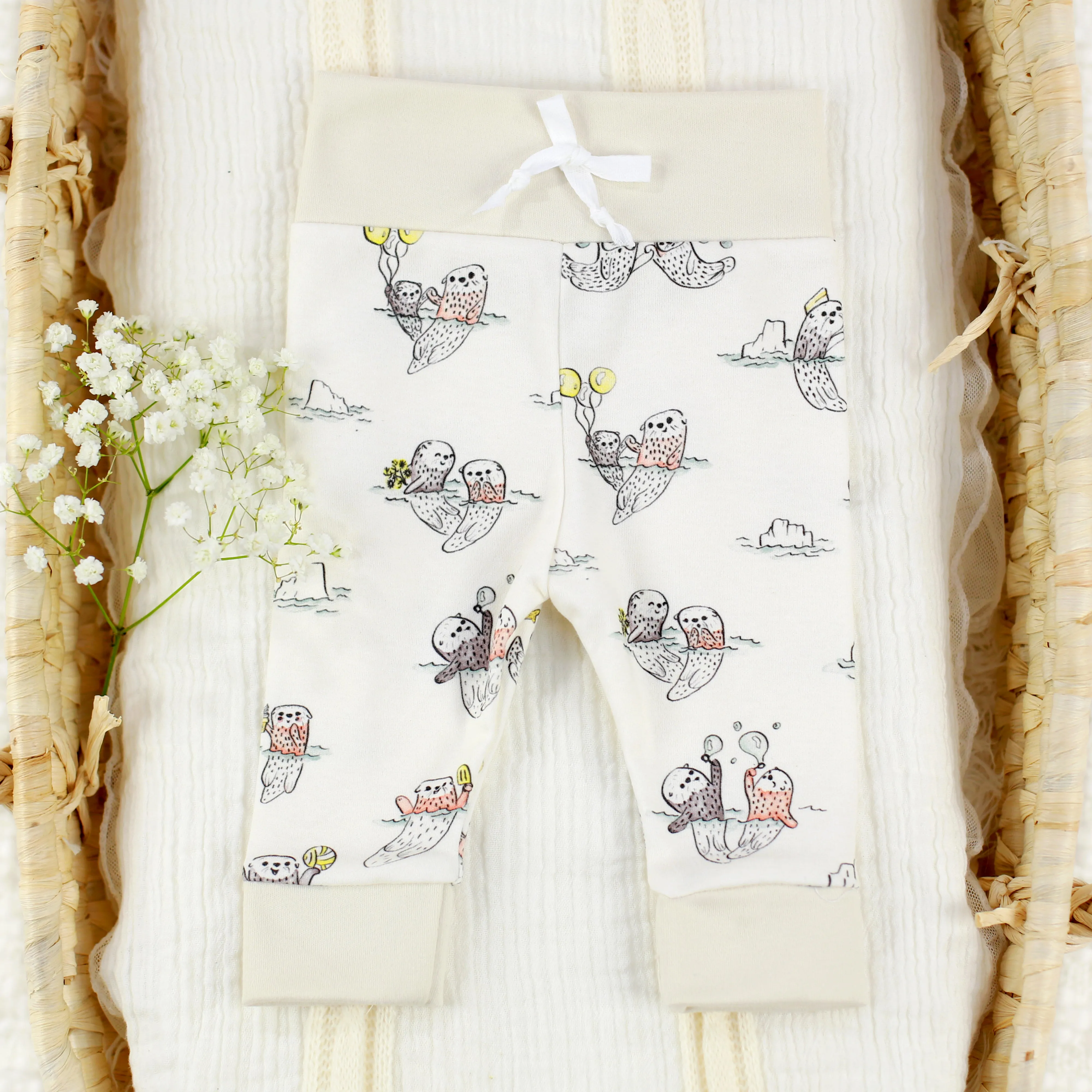 Playful Otter Leggings | Gender Neutral