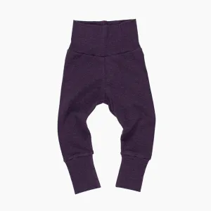 Plum Grow-With-Me Leggings