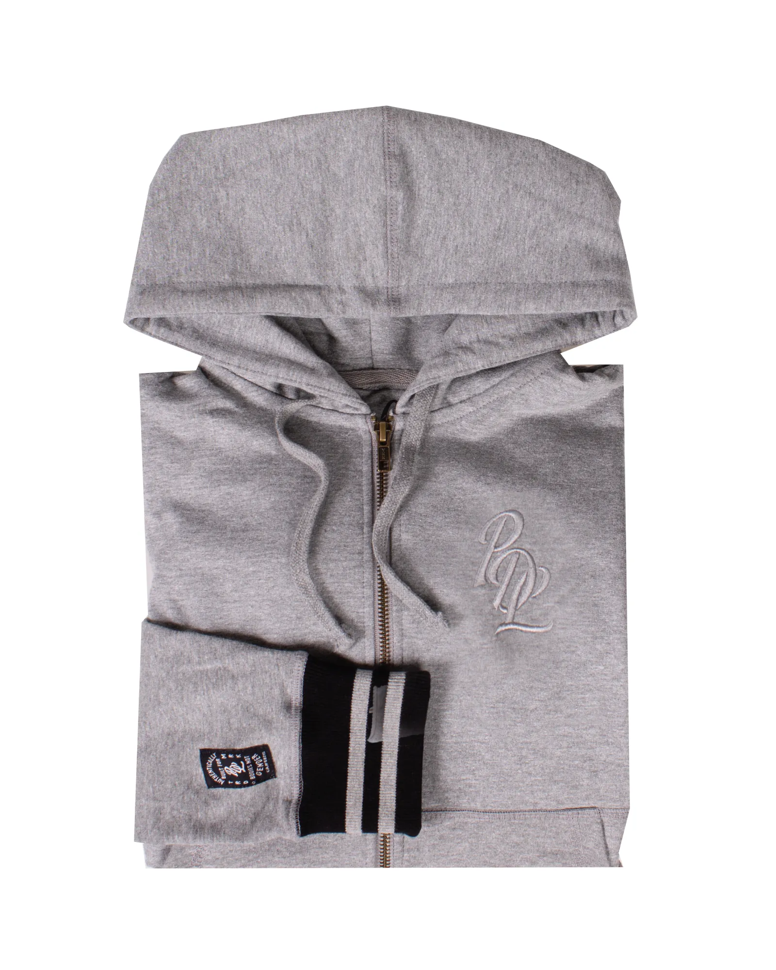 Plus Gray Varsity Script Hoodie