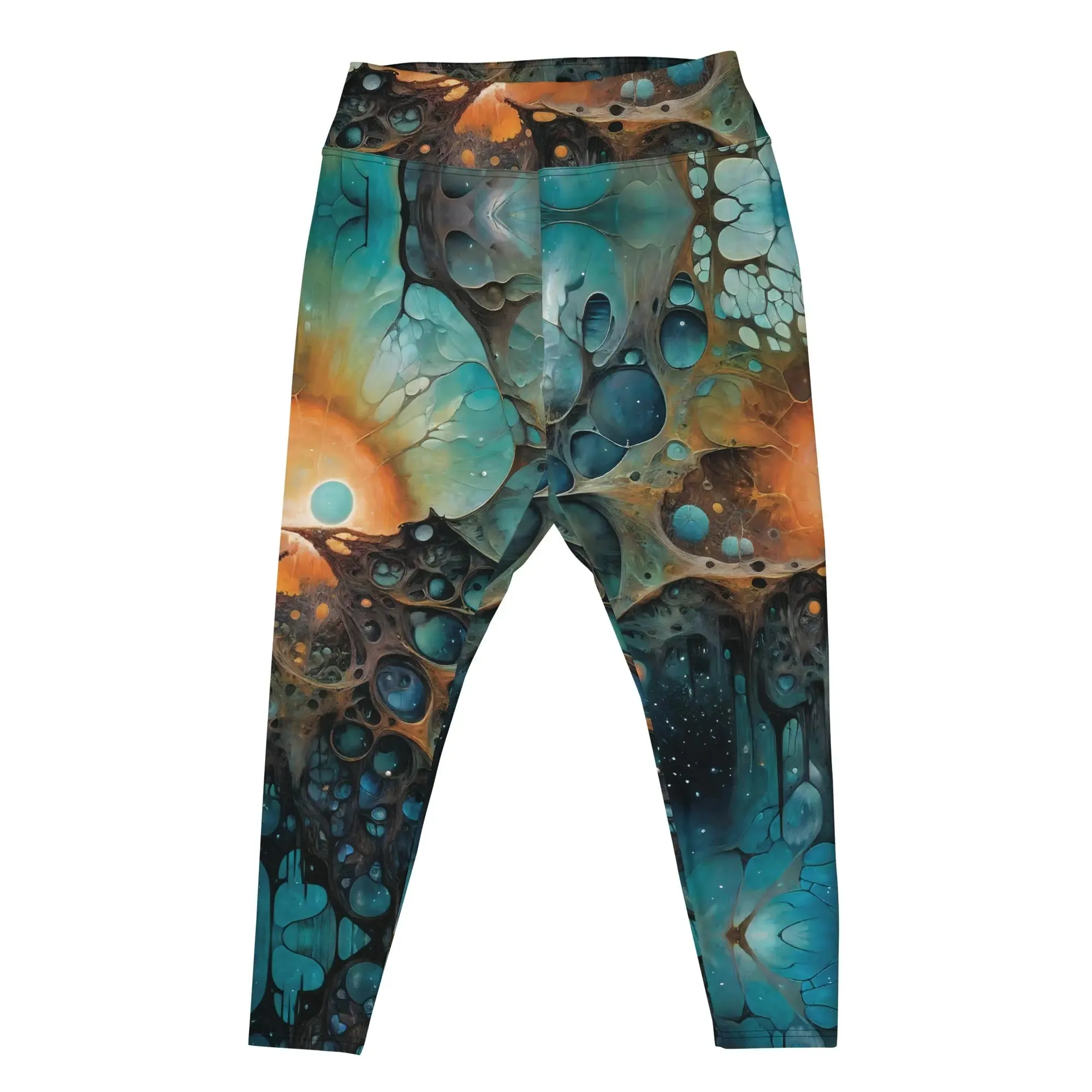 Plus Size Leggings - Chthonic Echoes