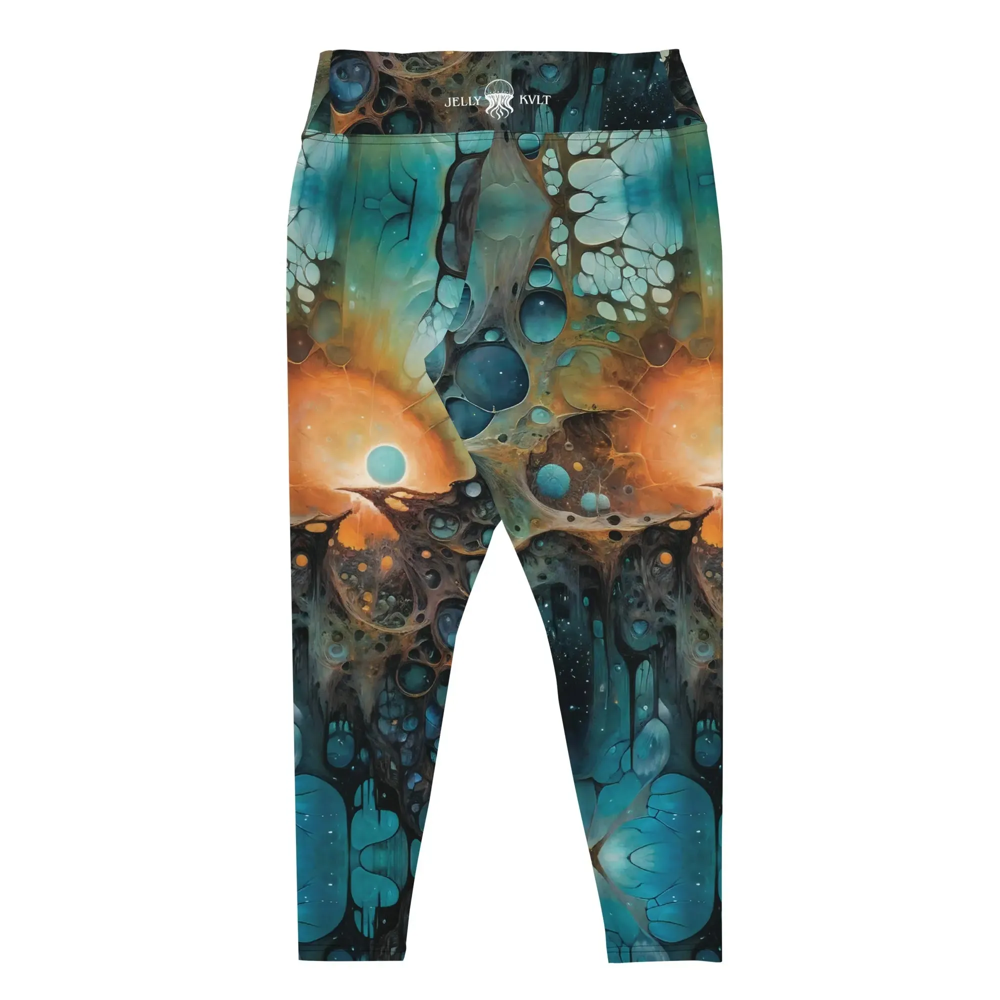 Plus Size Leggings - Chthonic Echoes