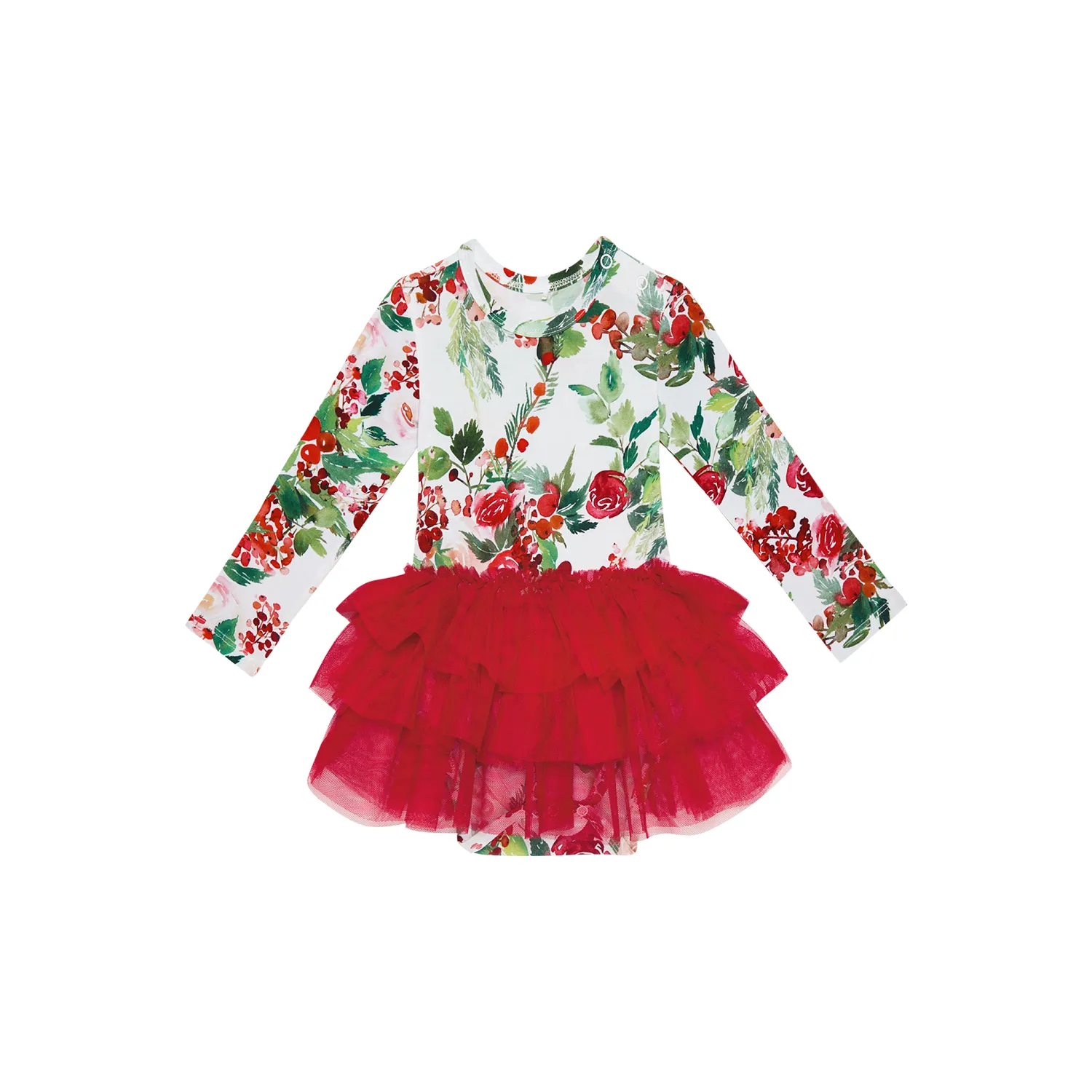 Posh Peanut Beatrix Tulle Bodysuit Dress
