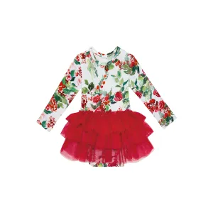 Posh Peanut Beatrix Tulle Bodysuit Dress