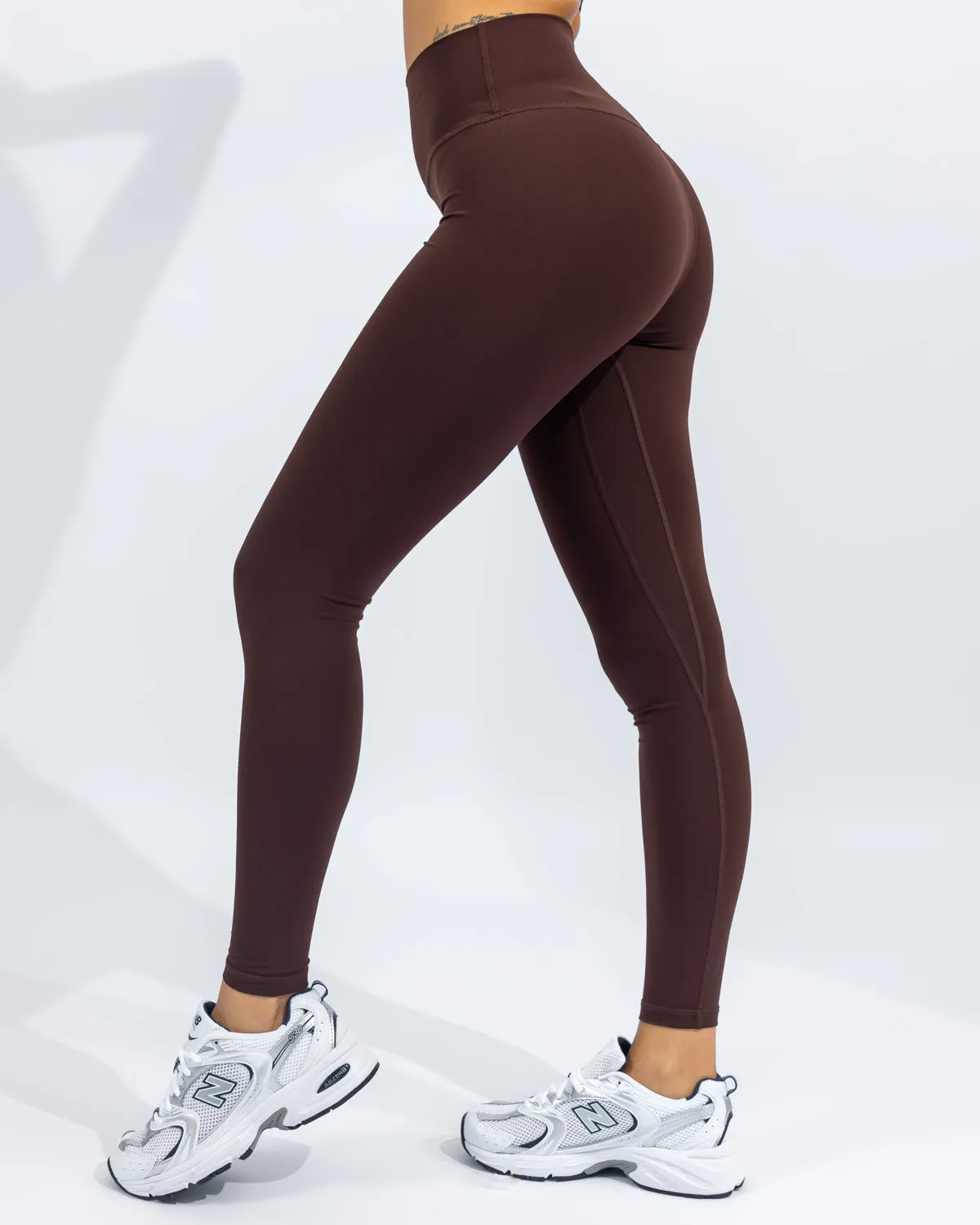 Power Leggings - Black Coffee