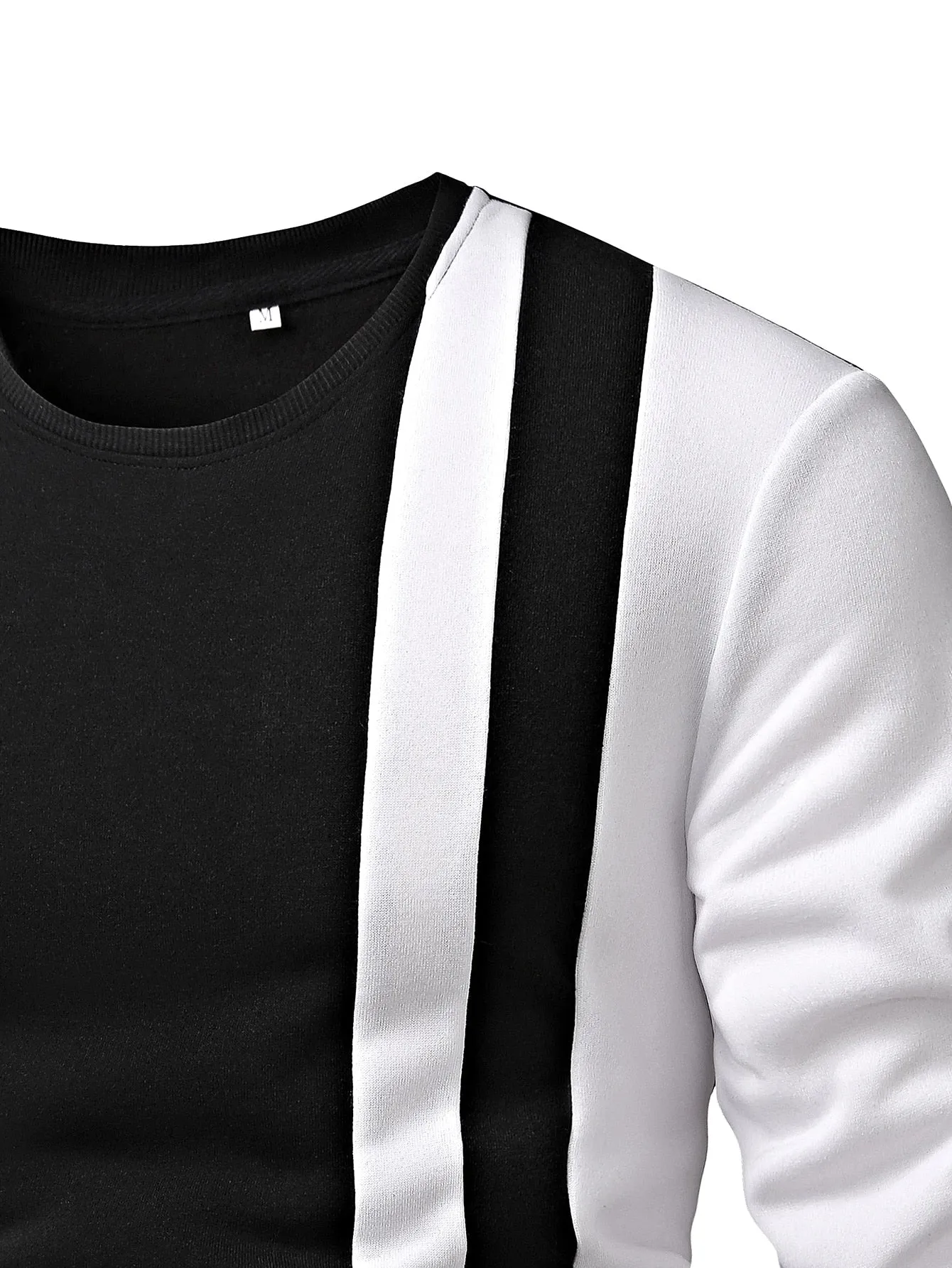 QA Homme Men Colour Block Sweatshirt