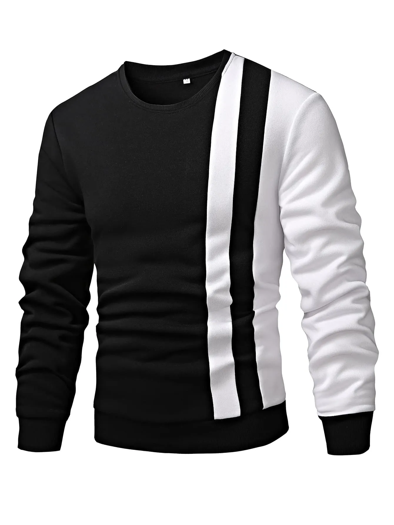 QA Homme Men Colour Block Sweatshirt