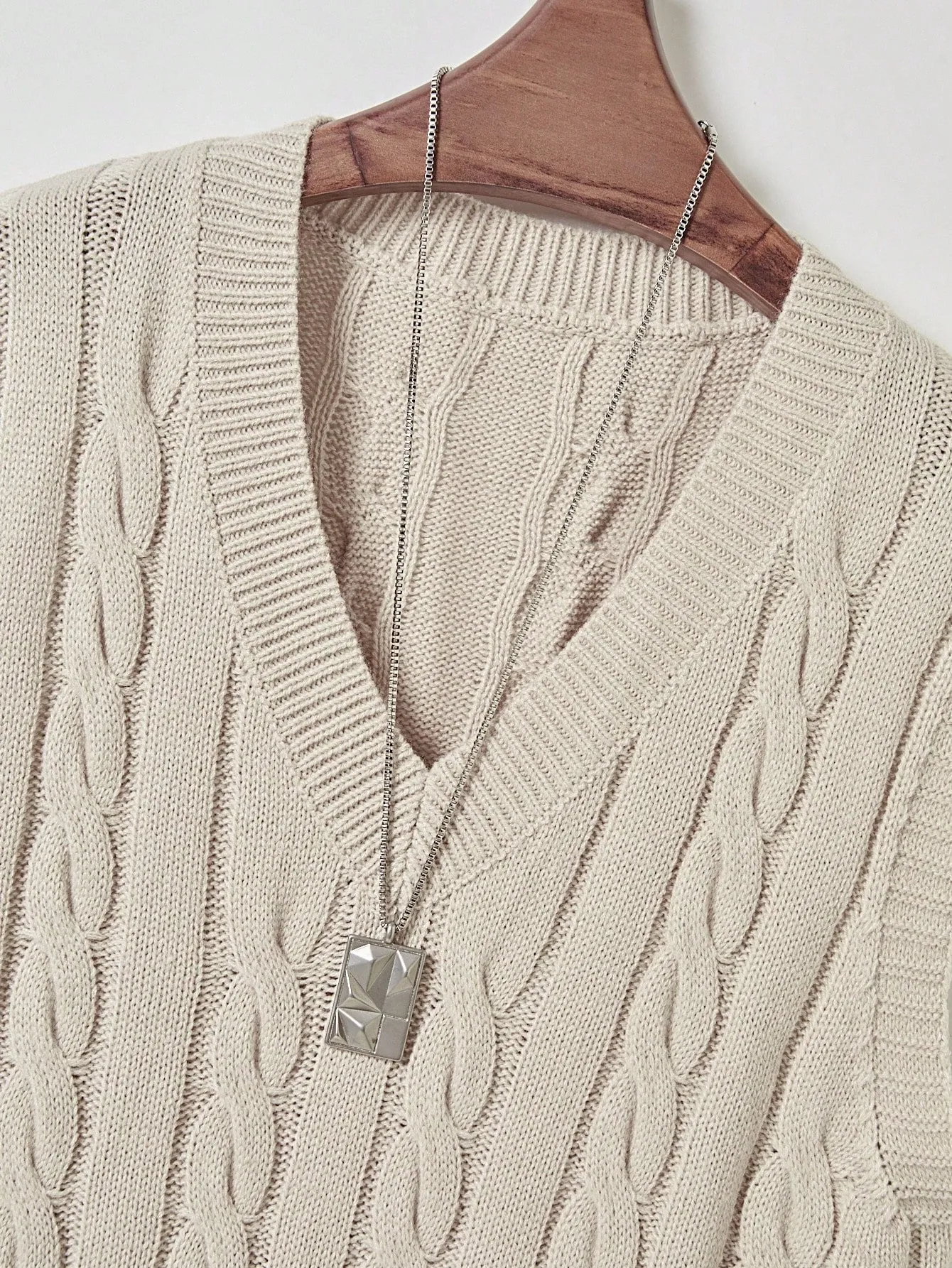 QA Men's Casual Solid Color Knit Sweater Vest, Spring/Autumn