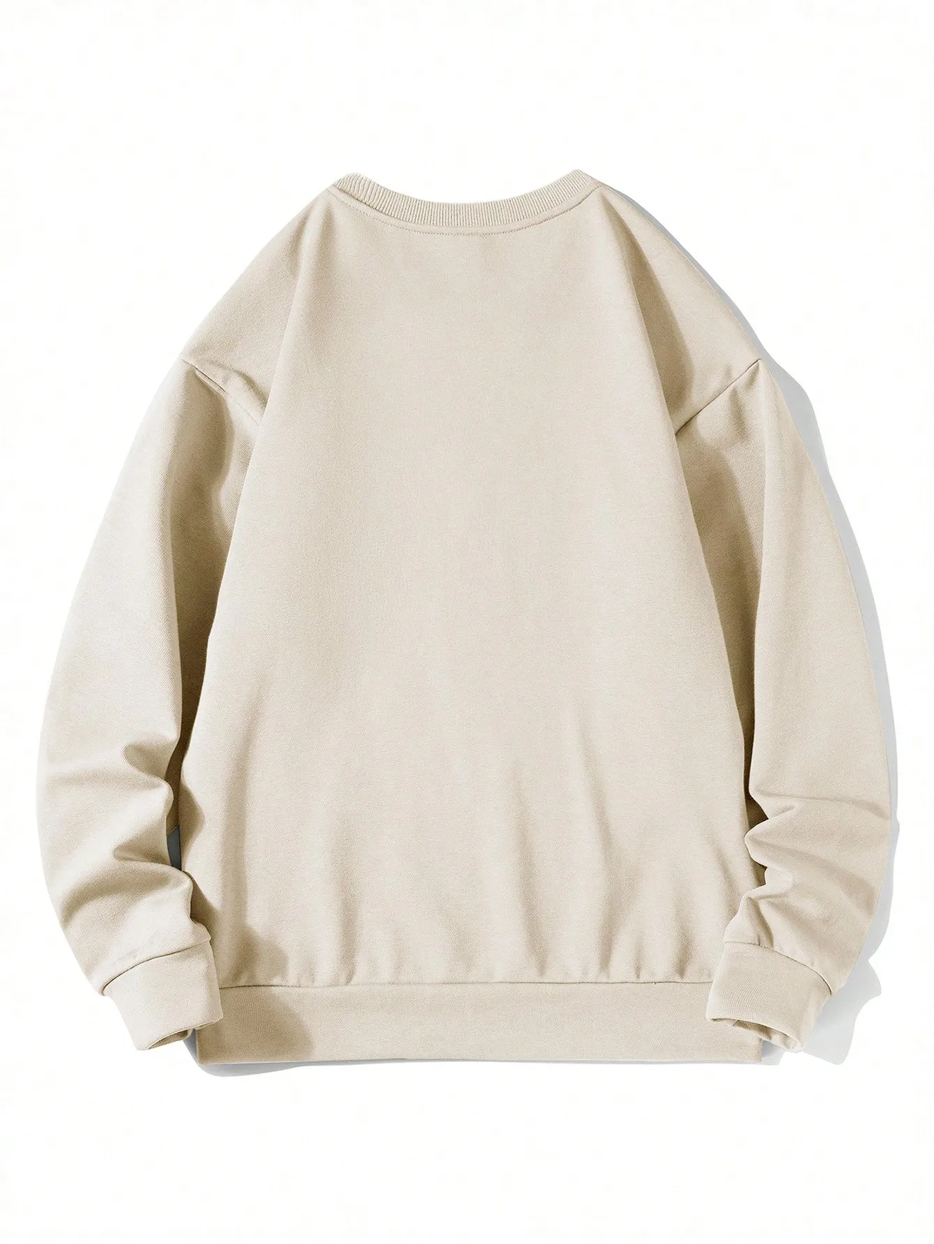QA Men's Solid Color Sweatshirt