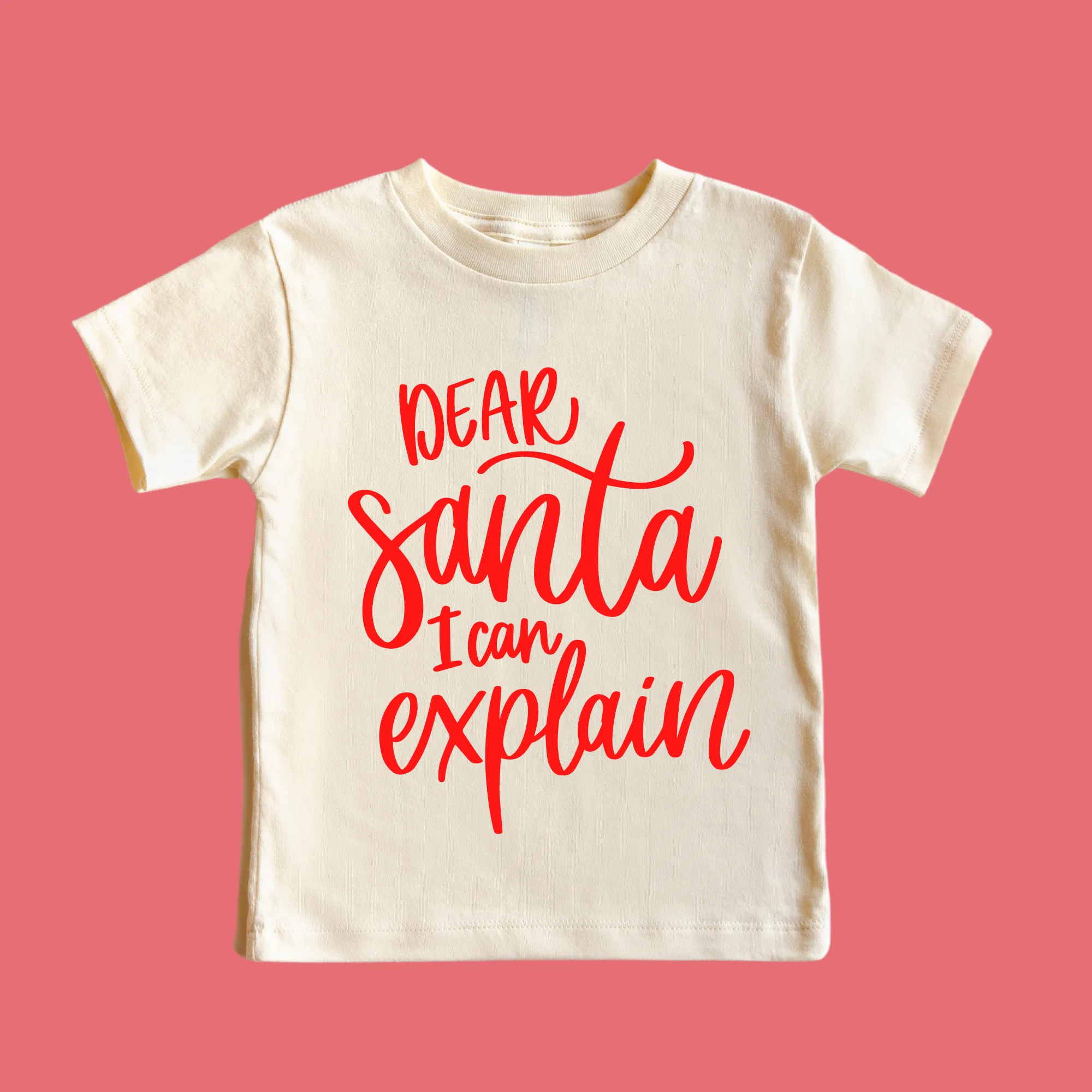 "Dear Santa I Can Explain" Christmas Shirt
