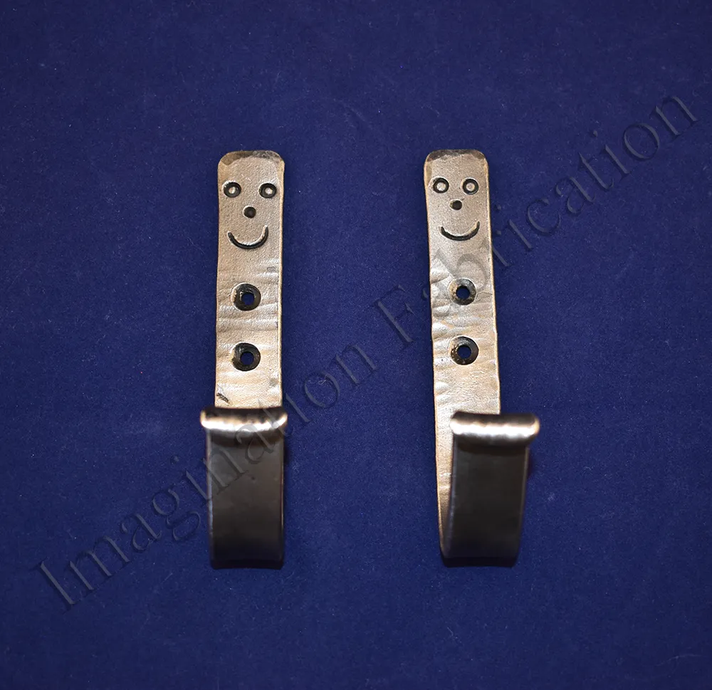 "Happiness Is" Wall Hooks, Medium (Pair)