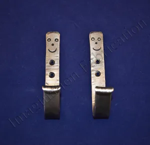 "Happiness Is" Wall Hooks, Medium (Pair)