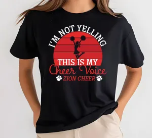 "Using My Cheer Voice" Apparel