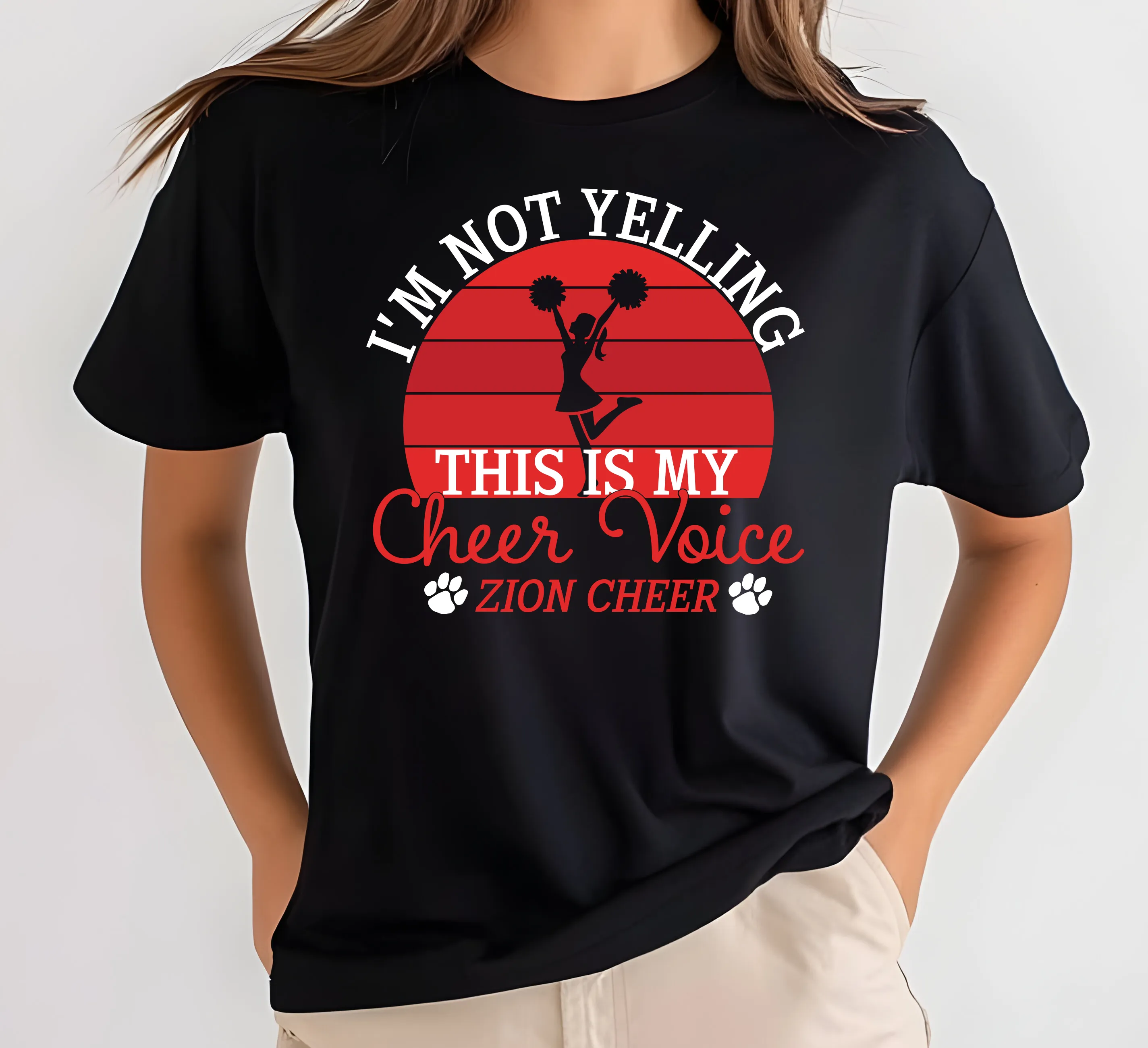 "Using My Cheer Voice" Apparel